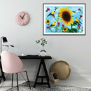 5D DIY Full Drill Diamond Painting Standing Bird Cross Stitch Mosaic (B278)