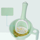 Bright Color Food Grinder Bowl 9PCS/set Baby Food Supplement Set Food Grinder