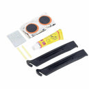 Protable Bike Flat Tire Tyre Repair Tool Set Rubber Patch Glue Lever Fix Kits