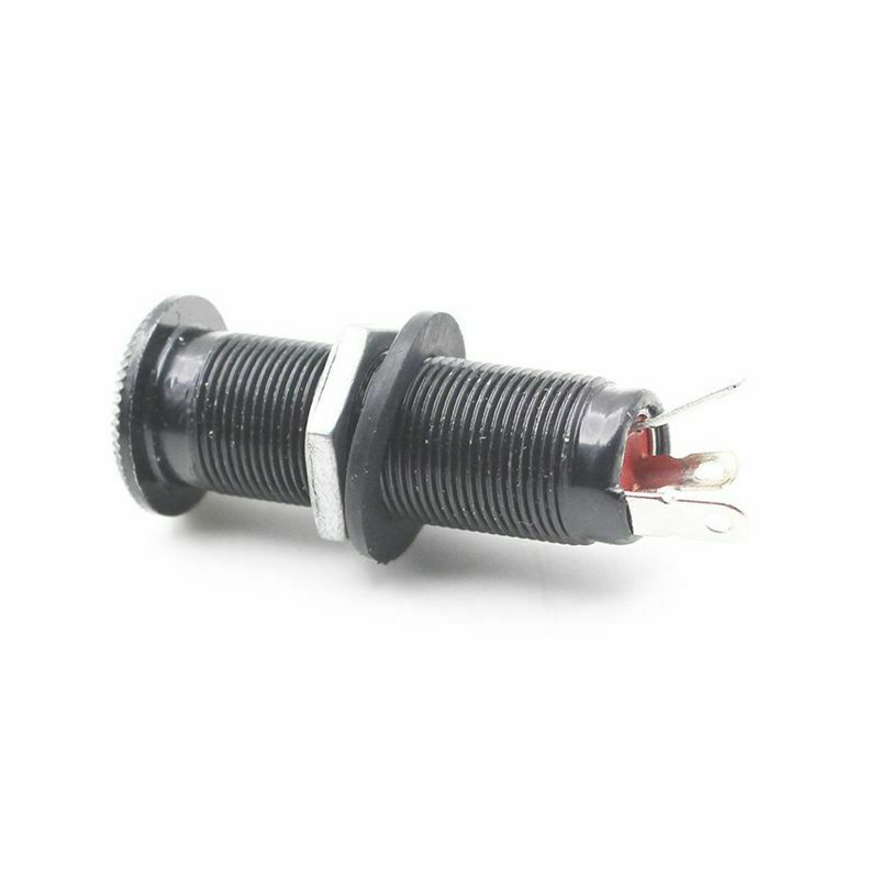 Cylinder Clip End Pin Mono Panel Output Jack Socket for Electric Guitar Hig