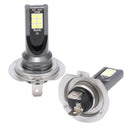 Pair H7 3030 24W 12-LED Conversion Kit 6500K Car Bulb Fog Driving Light
