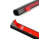 4M Small D-Shape Car Truck Door Rubber Seal Hollow Strip Weatherstrip Universal