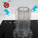 2 In 1 Solar Powered UV Mosquito Insect Zapper Killer Bug &LED Garden Light Lamp