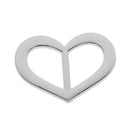 2PCS Pretty Rhinestone Heart Scarf