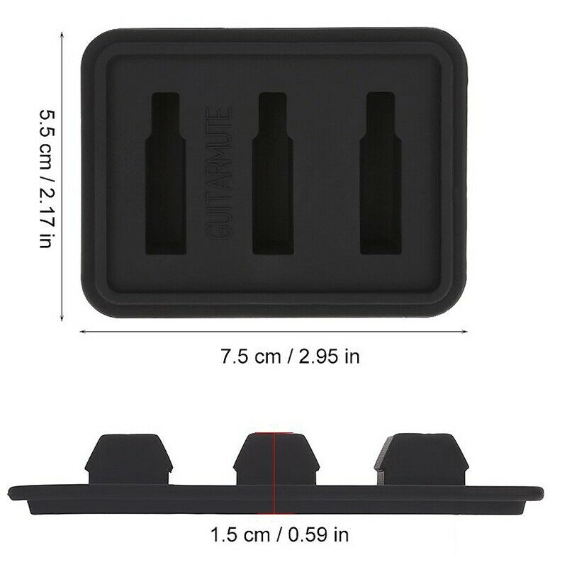 Ballads Acoustic Classical Guitar Mute Pad Silicone Practice Guitar Silence