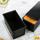 Toast Box Bread Loaf Pan Baking Mold with Lid Non-stick Iron Mold