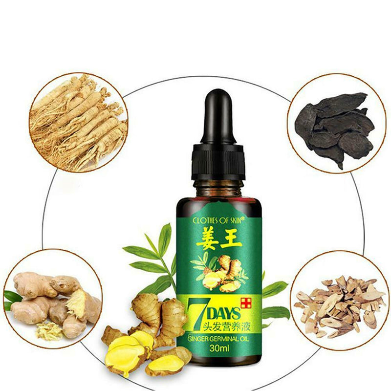 Loss Oil Care Hair For Women Men Ginger Restoration Hair Essence 30ml Treatment