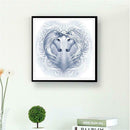 White Horses 5D DIY Full Drill Diamond Painting Embroidery Cross Stitch Kit