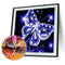 Butterfly Painting 5D Diamond Mosaic Embroidery DIY Cross Stitch Kit(Blue)