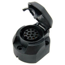 13 Pin Plastic Euro Socket Trailer Plug Towbar Light Connector Adapter A