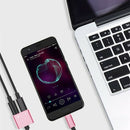 2 in1 Type-C to 3.5mm Headphone Jack Adaptor/Connector Charger, Earphone Au G5M1