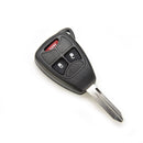 3 Button Uncut Blade Blank Key Remote Shell Case Cover For Chrysler Dodge Jee-OZ