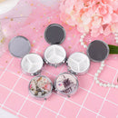 metal folding pill case medicine organizer pill box makeup storage containers BX