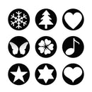 Bokeh Effect Filter Kit with 72mm Lens Cap Cover 10 In 1 for Artistic Scene