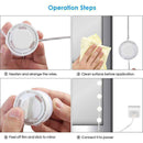 Usb Powered Dimmable 10w Bulb Hollywood Led Makeup Mirror Light Led Vanity  Z3T6