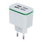 USB Charger 4USB Lighten 3A Multi-Head Travel Convenient Charger