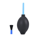 Rubber Hand Air Pump Dust Blower Cleaning Tool +Brush For Digital Camera Lens FT