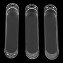 Transparent Closed Single Coil Pickup Covers For Fender Strat Electric Guit