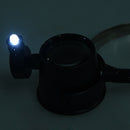 Illuminated 15X Magnifier / LED Eye Loupe For Repairing Clocks Watches Gems H2J6