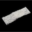Ivory Lace Wedding Garter w/ Rhinestones & Beadings Bridal Prom Garter Belt