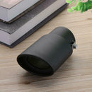 58mm Universal Black Stainless Steel Car Rear Exhaust Pipe Tail Muffler Tip