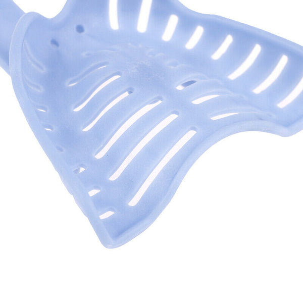 6Pcs Colorful Dental Impression Trays Plastic Materials Teeth Hol Ew