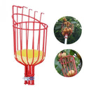 Outdoor Deep Basket Garden Tools Fruit Picker Head Metal Fruit Picking Tool V5C1
