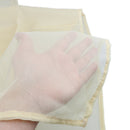 Light Yellow Eyelet Telylene Window Treatment Curtain Drape Valance 1x2.1M