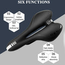 Wheel Up Breathable Soft Gel Bike Saddle Comfortable Road Mountain Bike Sea
