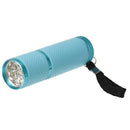 Mini Dryer Light Curing Torch Flashlight for UV Gel Nail Polish (Blue) C3X8
