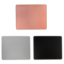Aluminum Alloy Mousepad Office Game Super Smooth Mouse Wrist Pad Sliver