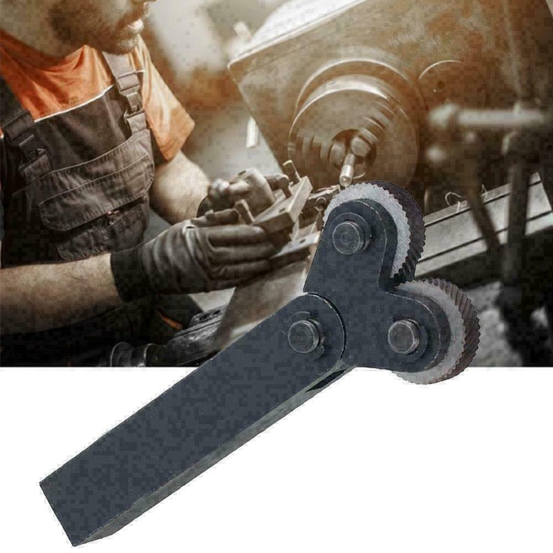 7pcs/set Knurling Tool Diagonal Single Wheel Linear Set Knurl 0.5/1/2mm Pit L5T4