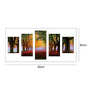 Woods 5D DIY Full Drill Diamond Painting 5-pictures Combination Kit Crafts