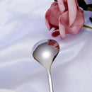 Cute Note Spoon, Stainless Steel Coffee Spoon, Dessert Tea Appetizer Cake I L4N8