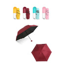 Capsule Umbrella Rain Woman Clear Pocket Anti-UV Umbrella Windproof Fragran