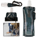 1Pc Cups Bag Folding Plastic Collapsible Outdoor Sport Portable Water Bottle 3C