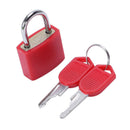 23mm Brass Padlock Travel Luggage Padlocks Lockï¼ˆColour: redï¼‰