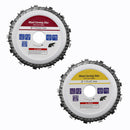 4.5 Inch Yellow Circular Saw Blade Chainsaw Chain Wood Carving Disc Woodwor