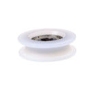 New 6*30*10mm U Groove Metal Shield Nylon Pulley Wheels Roller Ball Bearings  lj
