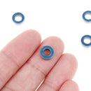 5Pcs Blue 4*8*3mm MR84RS MR84-2RS 4x8x3mm rubber sealed ball beari Gw