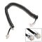 10ft Telephone Handset Phone Extension Cord Coil Line Cable Wire Black AU