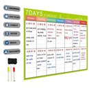 Kids Magnetic Dry Erase Planner Board for Refrigerator A3 Magnetic Whiteboa