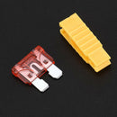 3X(100Pcs Medium Car Fuses 2A 3A 5A 7.5A 10A 15A 20A 25A 30A 40A + Clip Amp