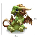 5D Diamond Painting Embroidery DIY Dinosaur Round Rhinestones Cross Stitch