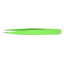 2Pcs/Set Green Hair Removal Eyebrow Tweezer Eye Brow Clips Beauty Makeup Tool OZ
