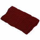 Men Women Woolen Knit Winter Warm Cowl Neck Infinity Circle Scarf Shawl Xma