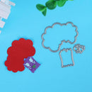Cartoon Tree DIY Metal Cutting Die for Scrapbooking Craft Emboss Stencils