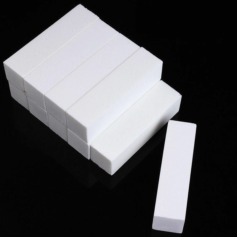 10PC Buffing Buffer Block Files Acrylic Pedicure Sanding Manicure Nail Art Tips