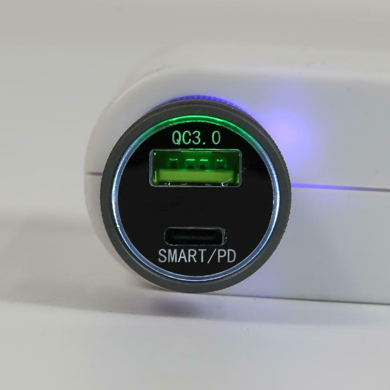 PQ3A Quick Charge 3.0 Car Charger 36W 2 Port USB Fast Charging Adapter for Phone