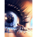 5D DIY Full Drill Diamond Painting Sad Eye Story Cross Stitch Embroidery